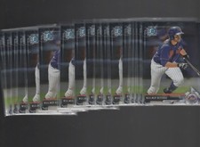 (25) COUNT LOT WUILMER BECERRA 2017 BOWMAN CHROME PROSPECTS CARD #BCP92