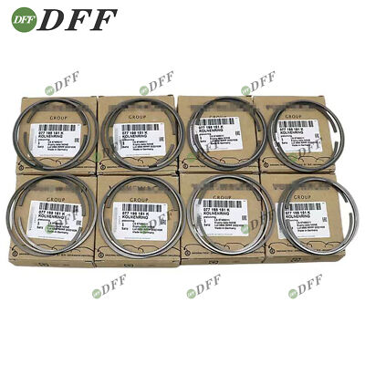 8x Piston Rings OE STD For VW Touareg Audi S4 B7 S5 A6 Q7  BBK BHF BVJ 4.2 FSI