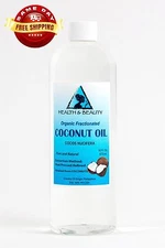 COCONUT OIL FRACTIONATED ORGANIC by H&B Oils Center PREMIUM 100% PURE 48 OZ