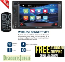 Blaupunkt MIAMI 620 Car Double DIN 6.2" Touchscreen DVD CD USB SD MP3 Bluetooth