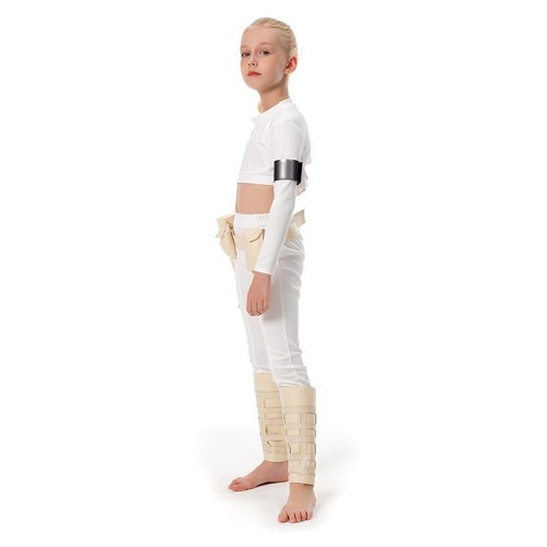 Kids Padme Amidala Cosplay Costume Halloween Outfits Party Dress Star Wars Child - Bild 4 von 12