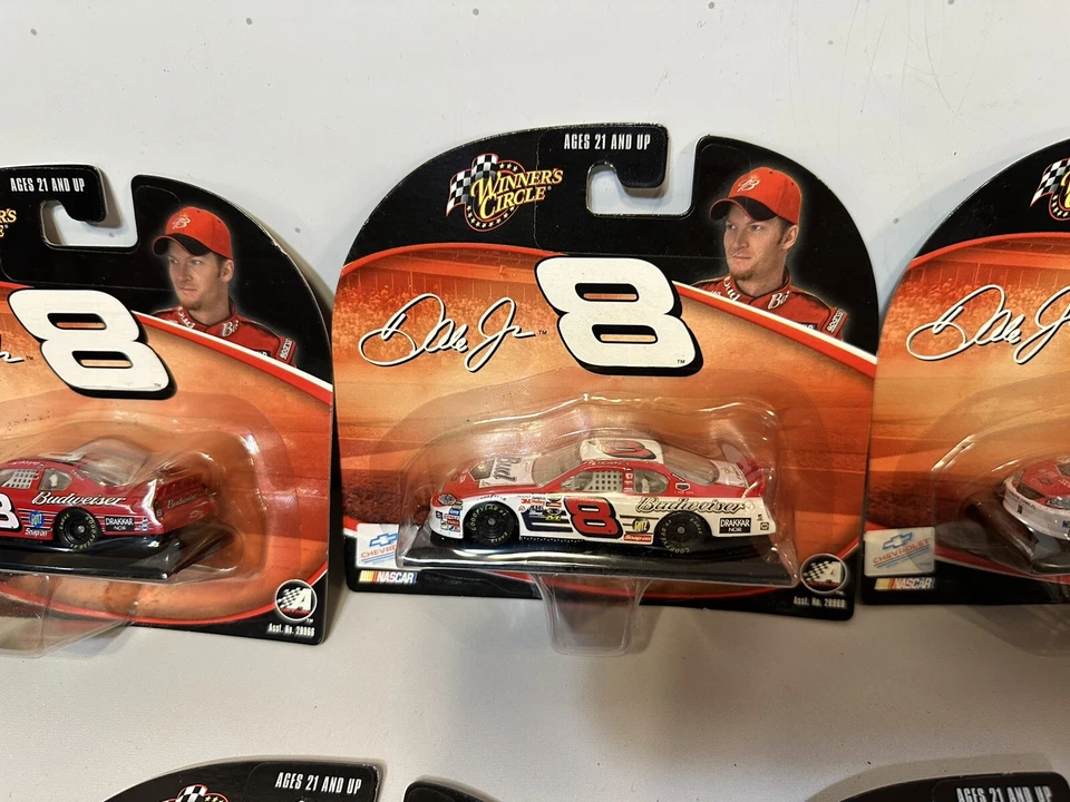 LOT 5 WC 2004 #8 BUDWEISER BOD DAYTONA WIN DALE EARNHARDT JR, MILLER RUSTY CARS - Image 3 of 4