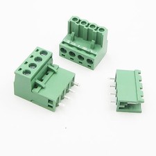 5Pcs KF2EDGK KF-4P 4PIN Right Angle Plug-in Terminal Connector 5.08mm Pitch