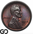1928 Lincoln Cent Wheat Penny, Near Gem BU++