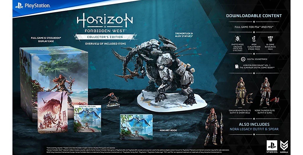 Horizon Forbidden West コレクターズエディション Horizon Forbidden West Collector's Edition (PlayStation 5, 2022