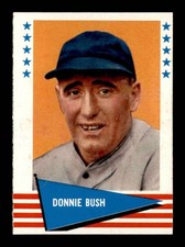 1961 Fleer #96 Donie Bush   NM/NM+ X3186688