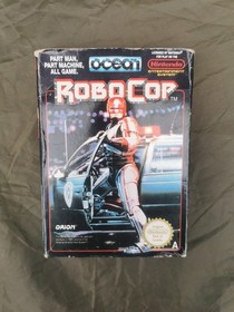 1987 Vintage Boxed Nintendo Nes Robocop Game Retro Collectable Tested Pal