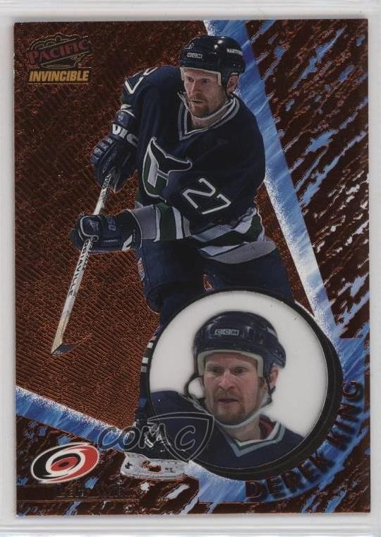 1997-98 Pacific Invincible Copper Derek King #24 k4s