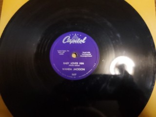 1957 Capitol 78/WANDA JACKSON..'Queen of Rockabilly'..