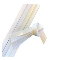 FröBelsterne, Papierstreifen Weiß Outdoor, 16 Streifen, 25Mm X 700Mm