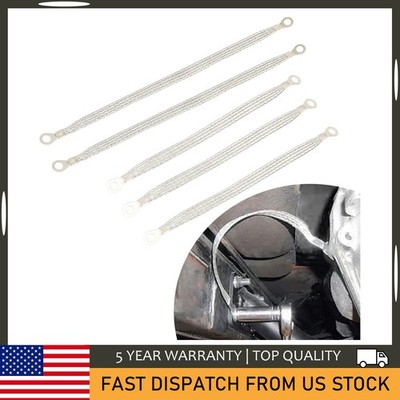 5PCS Universal Car Engine Ground Strap 3x10'' & 2x13'' Tinned Copper Braided Cable