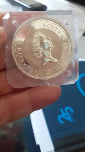AUSTRALIA - KOOKABURRA 1995 Oz 1 Onza/Once 999 Silver Argento - Foto 2 di 6