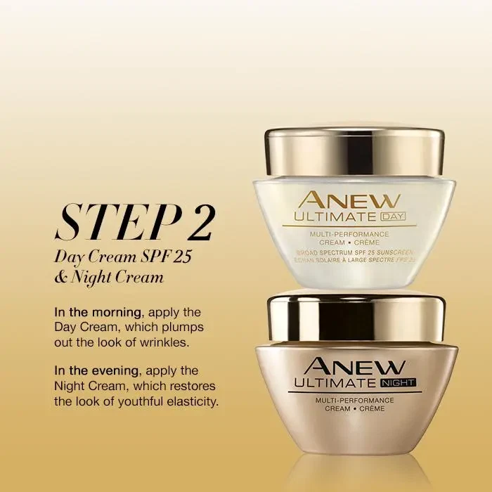 Avon Anew ULTIMATE MULTI PERFORMANCE DAY CREAM SPF 25 NIB 1.7oz ~ FREE SHIPPING - Image 4 of 4