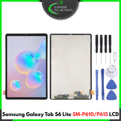 Für Samsung Galaxy Tab S6 Lite P610/P615/P613 Premium Schwarz LCD Bildschirm Digitizer