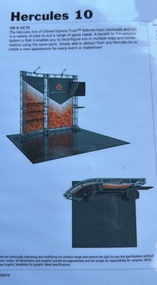 Orbital Express Truss Exhibit, Hercules 10 · 10  Booth