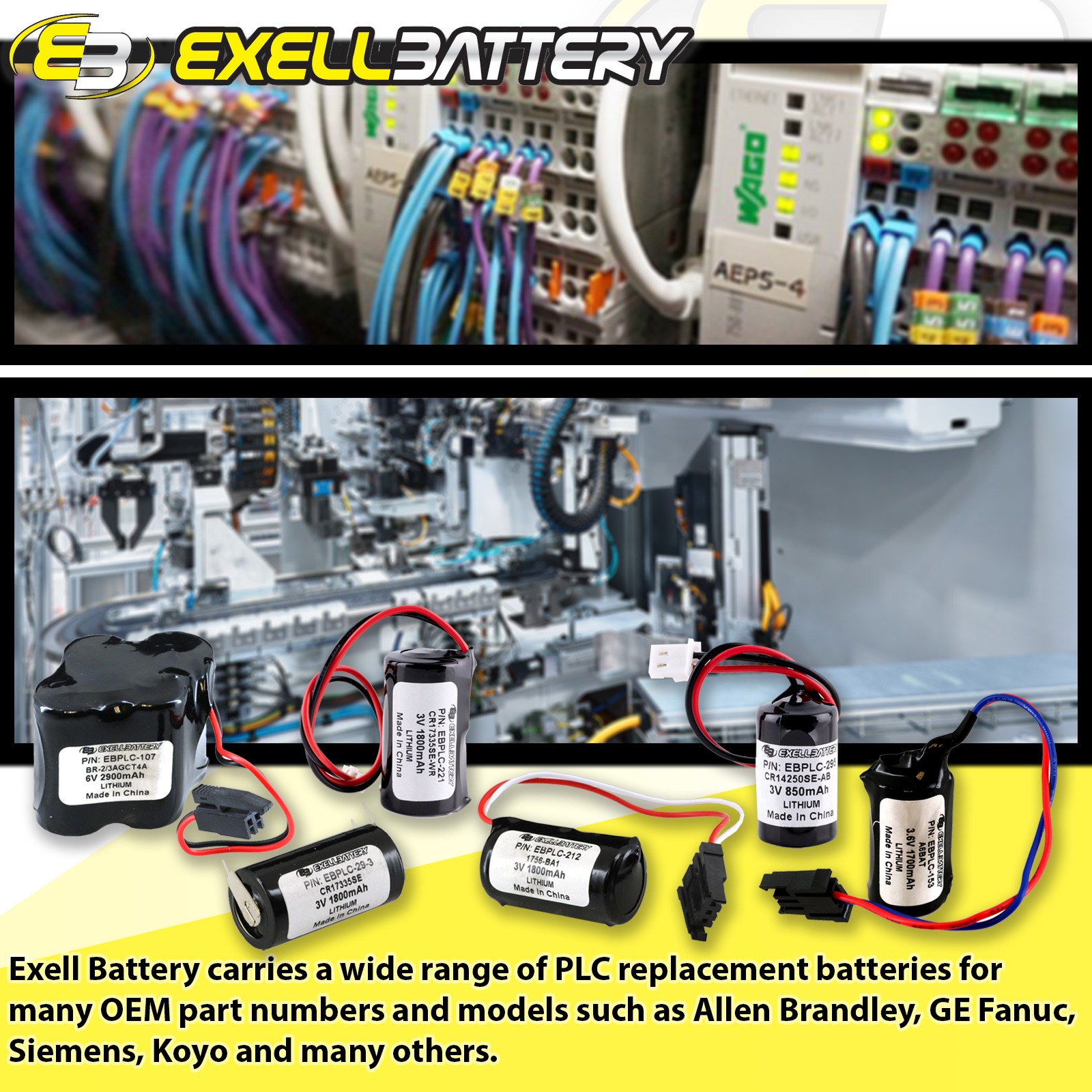 3V 850mAh PLC-7 CR14250SE 1/2 AA Lithium Battery Compatible With Sanyo  CR2NP