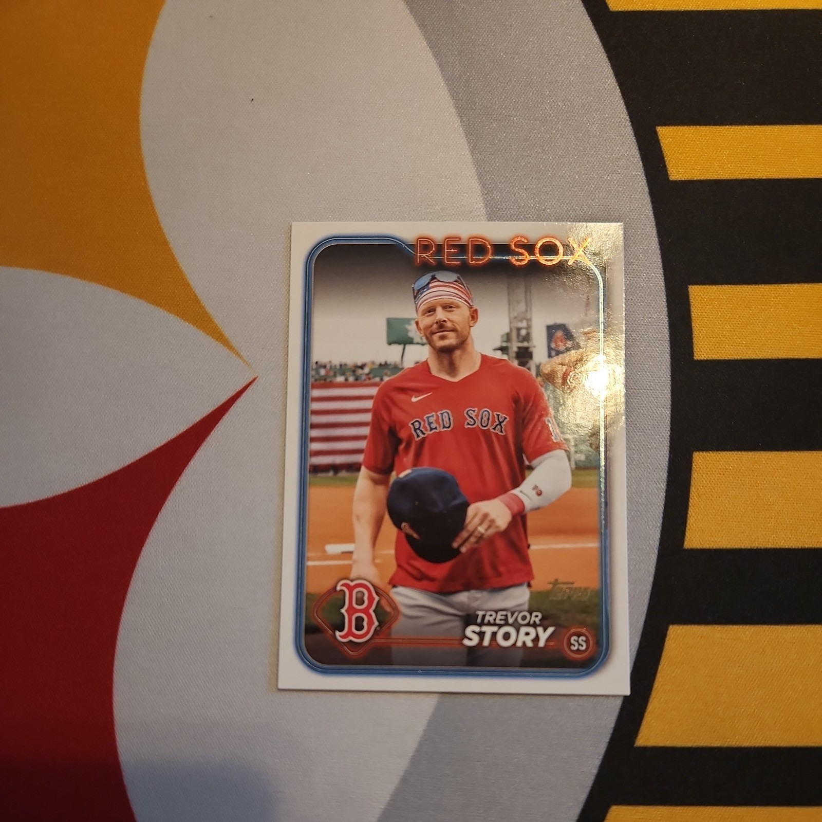 2024 Topps Baseball Trevor Story #601 Golden Mirror SSP