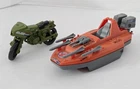 S-624 VINTAGE 1980'S HASBRO GI JOE DEVILFISH & RAM VEHICLES