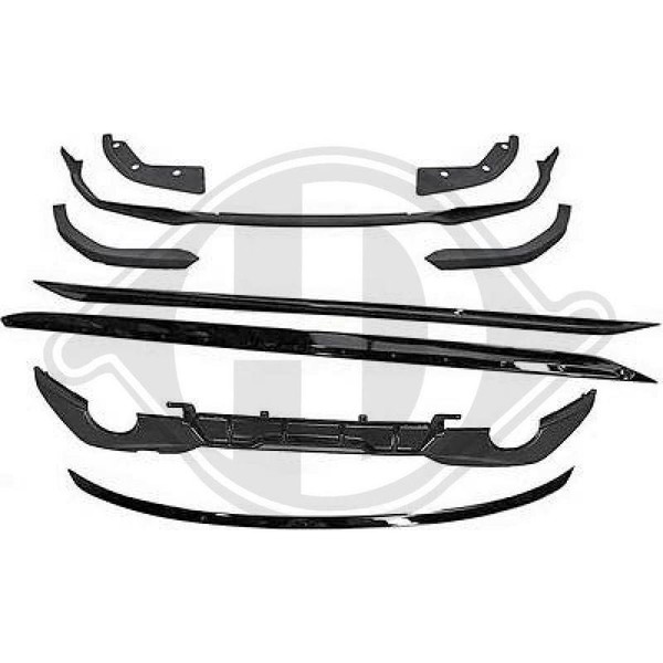 1X Spoiler Diederichs 1219062 Hd Tuning FüR Hinten Links Rechts Vorne-image