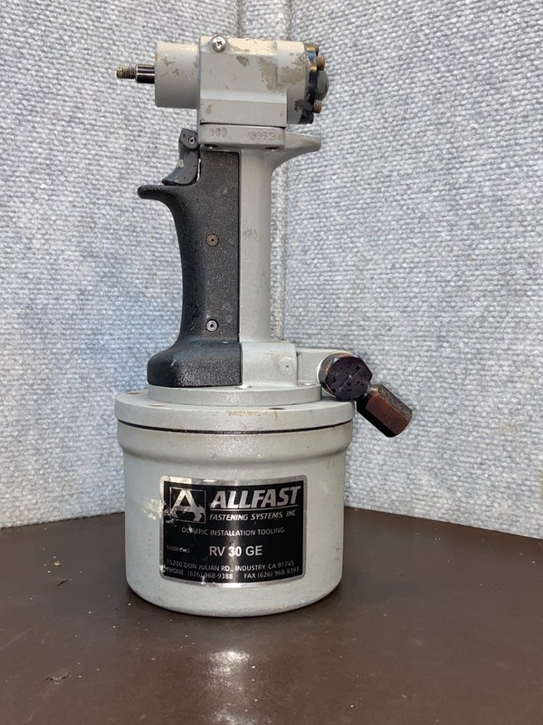ALLFAST FASTENING SYSTEM /OLYMPIC INSTALLATION TOOLING HEAVY DUTY RIVETER RV30GE