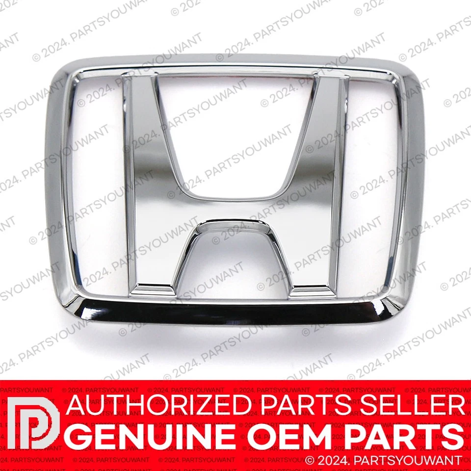 正品本田思域 CRX 原始设备制造商前罩徽章 75700-SG0-000 / 75700SG0000 — 第 2/4 张图片