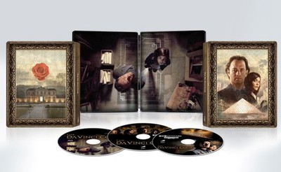 Steelbook The Da Vinci Code (4K UHD + Blu-ray + Digital) NEW