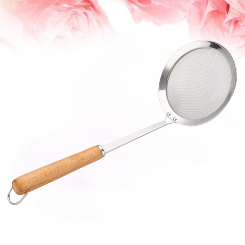 Stainless Steel Food Strainer Mesh Colander with Handle Fine Strainers - Picture 1 of 12