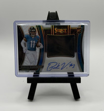 Panini Select 2023 Jumbo Rookie Swatches Parker Washington Auto /75 Jaguars Whi…