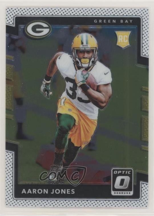 2017 Donruss Optic Rookies Aaron Jones #135 Rookie RC b2g