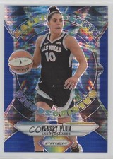 2024 Panini Prizm WNBA Kaleidoscopic Blue Pulsar 134/199 Kelsey Plum #5 11fv