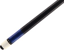 McDermott Lucky L7 Maple/Irish Linen Wrap Pool/Billiard Cue Stick - Blue Stain