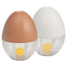 Hutzler Egg Scrambler & Egg Separator - Quick Easy Way to Beat Eggs