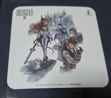 Bravely Default II Coaster Japan Import Official Rare Collectible Japanese Text