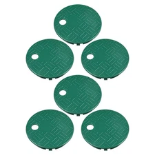 6 PCS Water Valve Box Cover Outdoor Sprinkler Lid for Valves Greenhouse