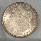1890 Morgan Silver Dollar $1 90% Silver Business Strike Philadelphia KM#110