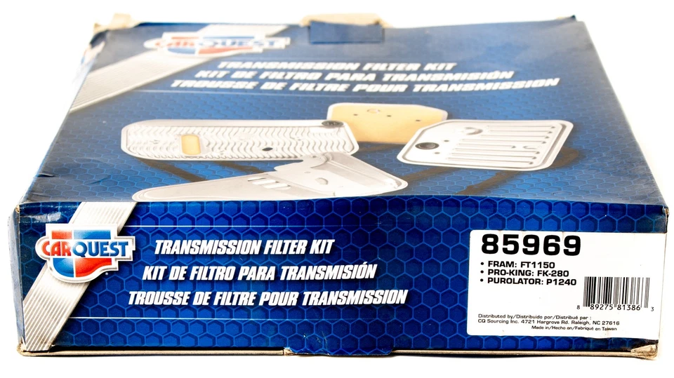 Carquest Transmission Filter Kit Fits 1992-1998 Subaru Legacy Model Number 85969 - Изображение 4 из 4
