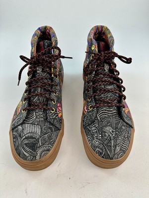 Vans x Zio Ziegler Sk8-Hi OTW Gallery Men Sz 11.5 Multicolor
