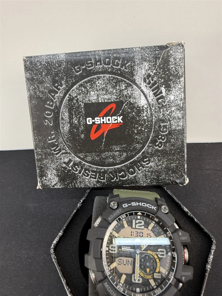 Casio Men's GG-1000-1A3CR G Shock Analog-Digital Display Quartz Green - Image 4 of 4