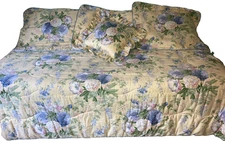 Thomasville Home Twin Daybed Comforter Set Floral or Striped Juliette Cheshire