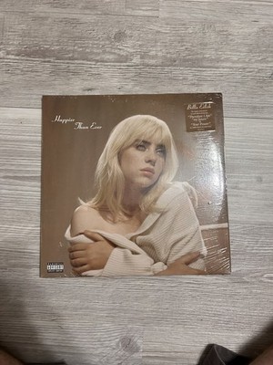 Billie Eilish  Happier Than Ever  Walmart Exclusive Pale Yellow Vinyl LP