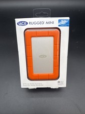 LaCie LAC9000298 Rugged Mini 2TB External Hard Drive - Orange FAST SHIPPING