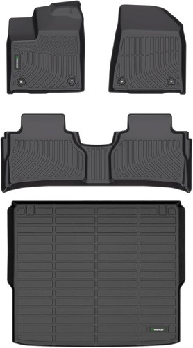 ANBINGO Floor Mats & Cargo Liner for 2025 Nissan Murano TPE All Weather Black