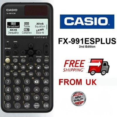 Für Casio FX-991CW Advanced wissenschaftlicher Taschenrechner A/AS Level Mathematik 540+ Funktionen