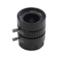 6mm CS-Mount Lens, Raspberry Pi HQ Camera, Wide Angle, Manual Focus, Aperture