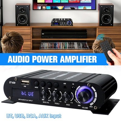 100W Verstärker Stereo Amplifier HIFI Digital Bluetooth Verstärker Empfänger
