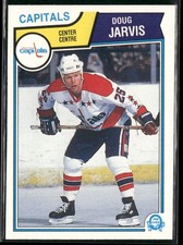 1983-84 O-Pee-Chee Doug Jarvis #372 Washington Capitals