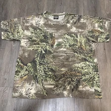 Spartan Outdoors XL Camo T-Shirt Short Sleeve Hunting Fishing Tactical Tee