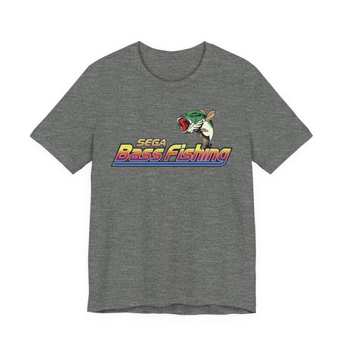 T-shirt manches courtes unisexe logo rétro Sega Bass Fishing Dreamcast années 2000 - Photo 20/109