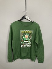 CHRISTMAS Jumper - Size Medium - Green - Great Condition - Men  s