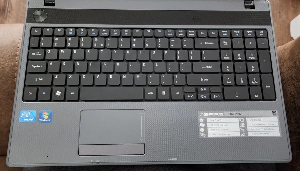 Acer Aspire Laptop 5349-2592 ZRL (READ DESCRIPTION) - Image 4 of 4